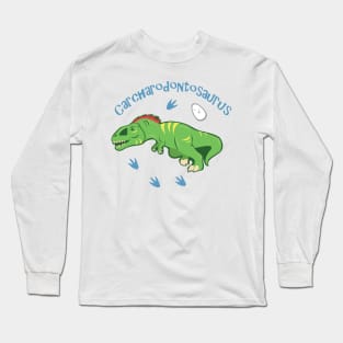 Cute Carcharodontosaurus Long Sleeve T-Shirt